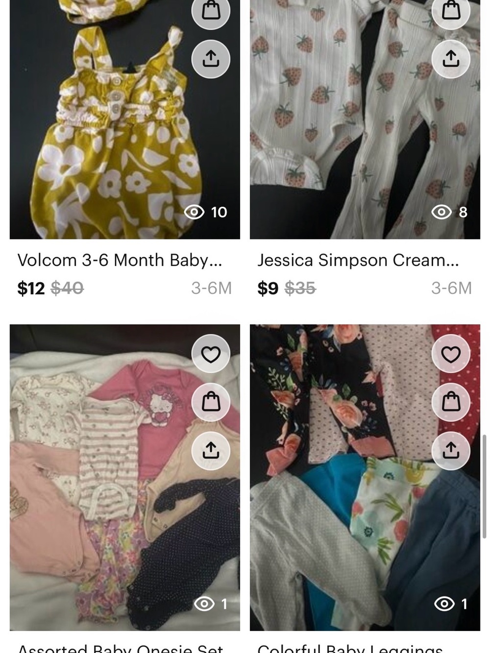 75 item bundle for 3-6 month old baby girl